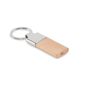 Key ring with beech wood MO2484