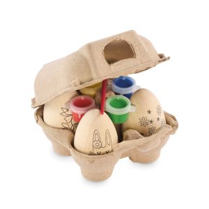 Wooden eggs painting set MO2563