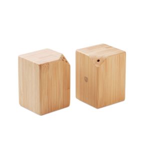 Bamboo salt & pepper set MO2771