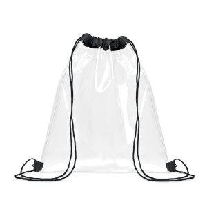 Transparent drawstring bag MO2814