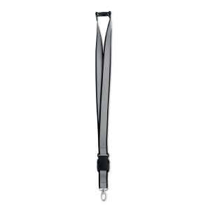 Reflective RPET lanyard MO2825