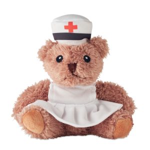 Teddy bear plush nurse MO2839