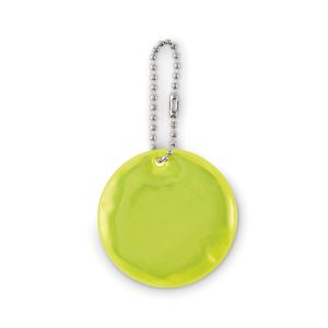 Round reflective keyring MO2884