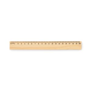 Wooden ruler 20cm MO2917