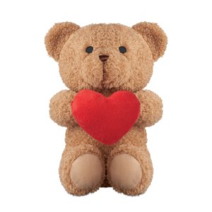 Teddy bear with heart 23cm MO2949