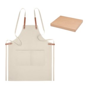 Organic cotton apron 340 gr/m² MO6260