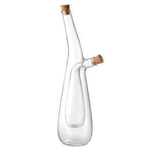 Glass oil and vinegar bottle MO6388