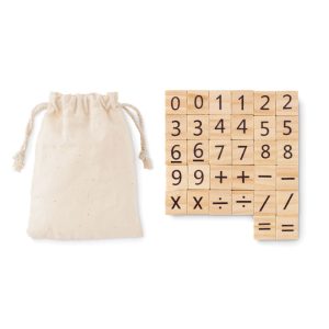 Wood educational counting game MO6398