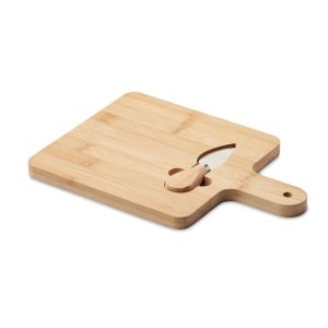 Cheese board set in bamboo MO6415