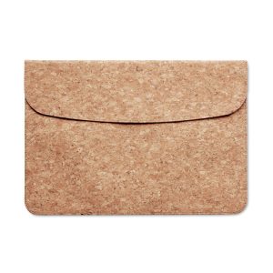 Cork laptop bag magnetic flap MO6448