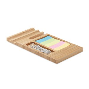 Bamboo desk phone stand MO6451