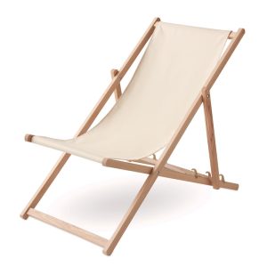 Ležaljka za plažu u drvu