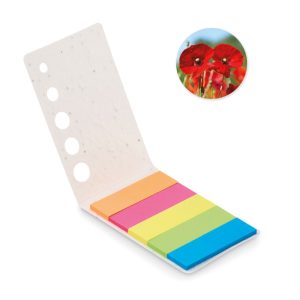 Seed paper page markers pad MO6511