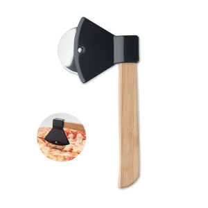 Pizza cutter bamboo handle MO6592
