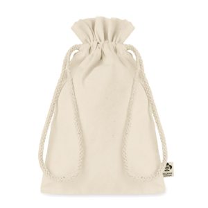 Small organic cotton gift bag MO6634