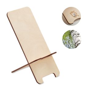 Birch Wood phone stand MO6690