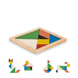 Tangram puzzle in wood MO6693