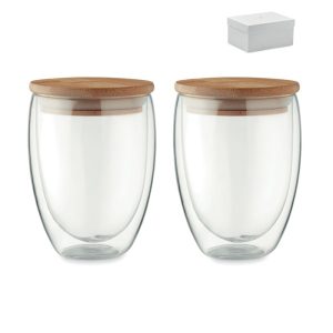 Set of 2 glasses 350 ml in box MO6739