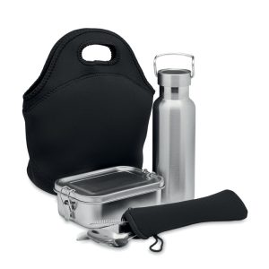 Lunch set in stainless steel MO6765