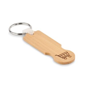 Bamboo euro token key ring MO6797