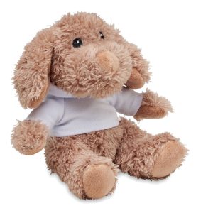 Dog plush wearing a hoodie MO6806