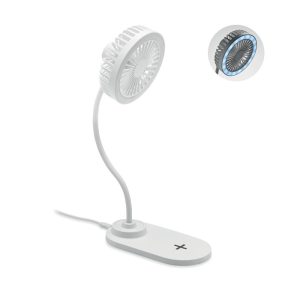 Desktop charger fan with light MO6810