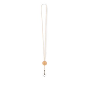 Cotton Lanyard with metal hook MO6830