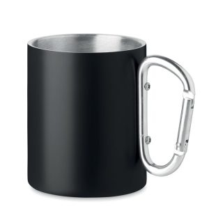 Double wall metal mug 300 ml MO6873