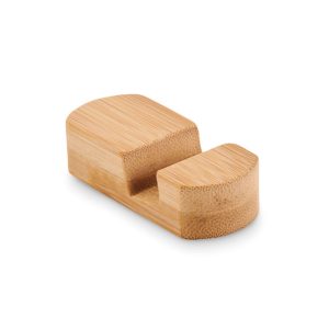 Mini bamboo phone stand MO6888