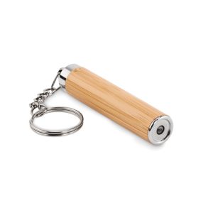 Mini bamboo torch with keyring MO6894