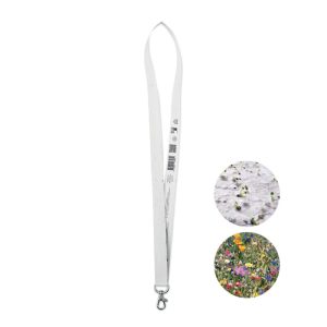 Seed paper lanyard w/hook MO6906