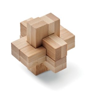 Bamboo brain teaser puzzle MO6988