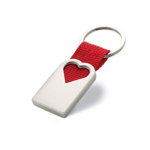 Heart metal key ring MO7155