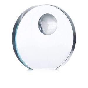 Globe glass trophy MO7183