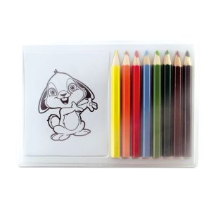 Wooden pencil colouring set MO7389