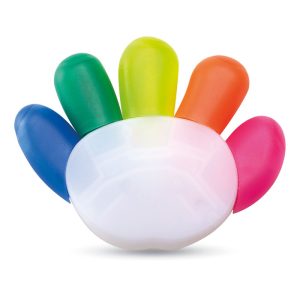 5 colour highlighter MO7448