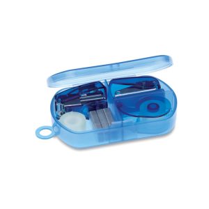 Stationery set in plastic box MO7623