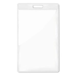 Transparent badge 7.5cmx12.5cm MO8600