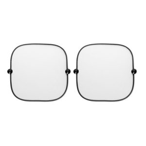 Set of 2 car window shades MO8675
