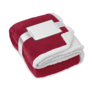 Blanket coral fleece/ sherpa MO9089