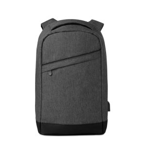 2 tone backpack incl USB plug MO9294