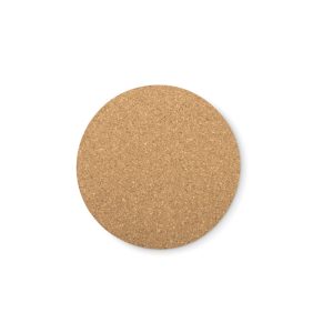 Round cork coaster MO9298
