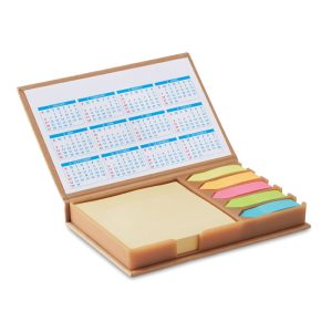 Desk memo set with calendar MO9394