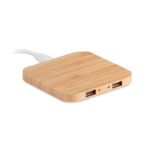 Bamboo wireless charge pad 5W MO9698