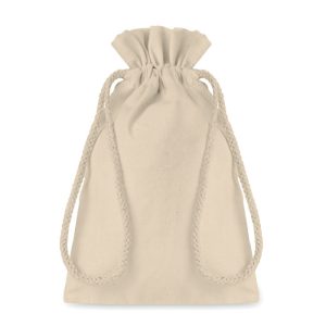 Small Cotton draw cord bag MO9728