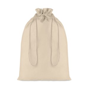 Large Cotton draw cord bag MO9732