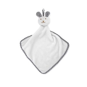 Plush rabbit design baby towel MO9777