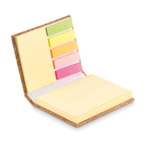 Cork sticky note memo pad MO9855