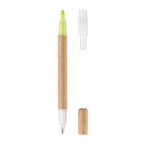 2 in 1 carton pen highlighter MO9895