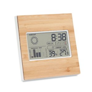 Weather station bamboo front MO9959